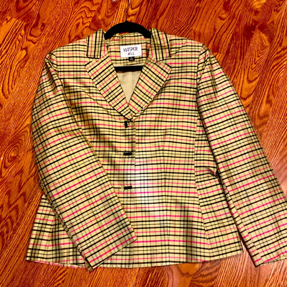 Kasper Silk Blazer